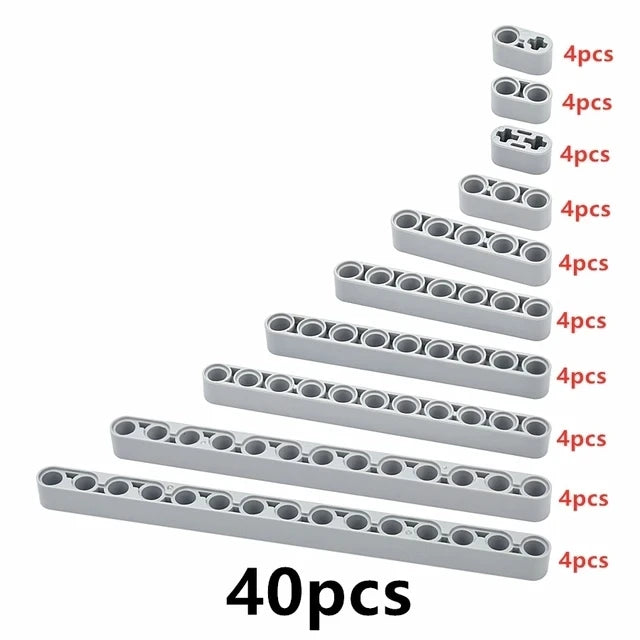 Technical Part Axle Bushing Pin Connector Peg Cross Building Blocks Toy Replace Bulk Parts DIY 3713 15100 59443 48989 6536 33299