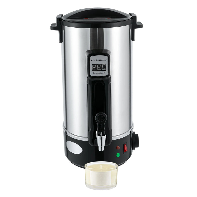 10.8L Wax Melter for Candle Making Wax Warmer Machine Large Electric Wax Melting Pot with Heating Spout