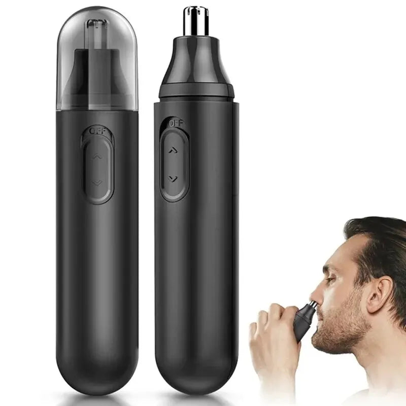 Nose Hair Trimmer, Professional Painless Nose Ear Eyebrow Facial Hair Trimmer for Men Women with Washable Removable Cutter Head