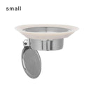 S/L Squatting Pan Anti-smell Plug Stainless steel Toilet Floor Deodorize Stopper Bathtub Anti-blocking Cover Bathroom Accessory