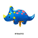 5PCS/PACK Q Edition Large Dinosaur Party Aluminum Film Decoration Children's Gift Balloon Random
