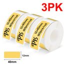 P15 Self-adhesive Thermal Label Printer Portable Wireless Bluetooth Label Maker Pocket Label Machine with P15 Label Paper Tape