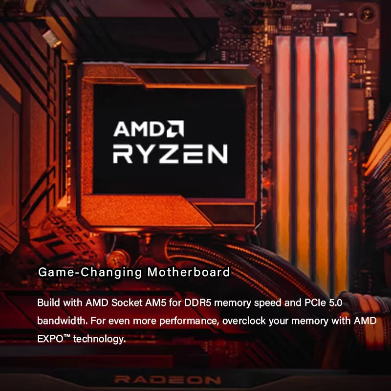 AMD Ryzen 7 9800X3D Processor 8-Core 16 Thread 104MB Game Cache Acceleration Frequency 9800X3D V-Cache Game Processor 5.2GHz CPU