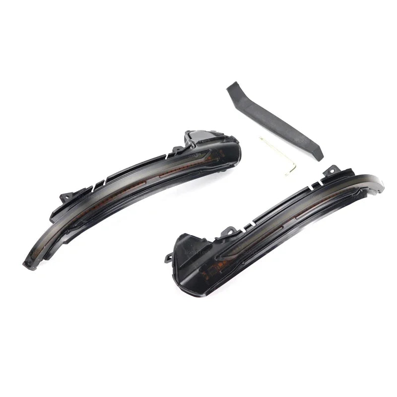 Dynamic LED Turn Signal Lights Rearview Mirror Indicator Blinker Repeater For Audi A6 C7 C7.5 RS6 S6 4G 2012-2018