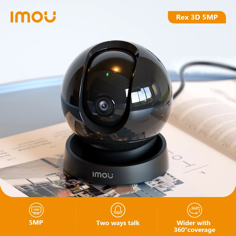 IMOU Indoor Wifi PTZ Security Camera Human Pet Detection AI Smart Tracking Two Way Talk Night Vision Baby Monitor