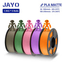 JAYO PLA Matte Filament 1.75MM 3D Printer Filament PLA Series 1.1KG/Roll 5 Rolls/set PETG 3D Printing Material For FDM