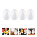 2/3/4 Pcs 15cm 20cm DIY Eggs White Foam Balls Eggs Easter Modeling Shapes Egg Ornaments Kids Painting Party Decorations
