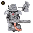 MOC Military Armor Soldiers Mini Anime Action Figures Weapons Robots Mecha Building Blocks Bricks DIY Toys for KIDS gift