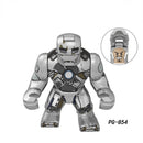 Marvel Action Figure Mini Block Adult Super Hero Series Iron Man Spider Man Assembled Block Children's Puzzle Toy Gift