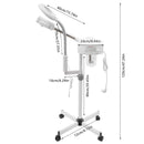 2 in 1 750W Magnifying Lamp Hot Vapozone Ozone Streamer Steam Device Facial Sauna Machine with 5X Light