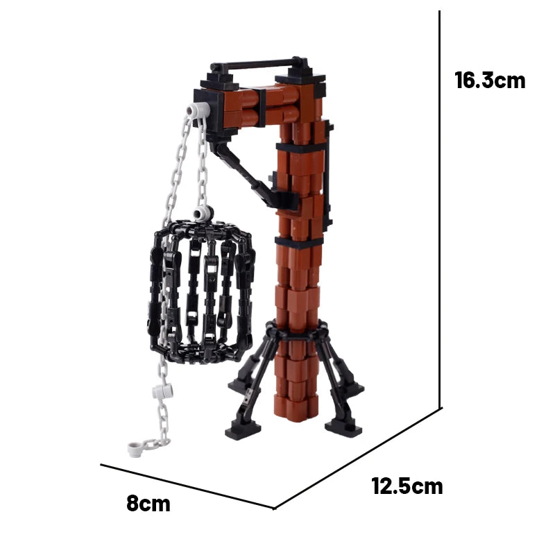 MOC City Series Building Blocks Figure Furniture House Kitchen Medieval Accessories DIY Bricks Set Christmas Toys for Kid Gifts