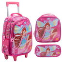 Boy Girl's School Backpack Boy Waterproof Resistant Bag With Lunch Bag and Kit2024 Case