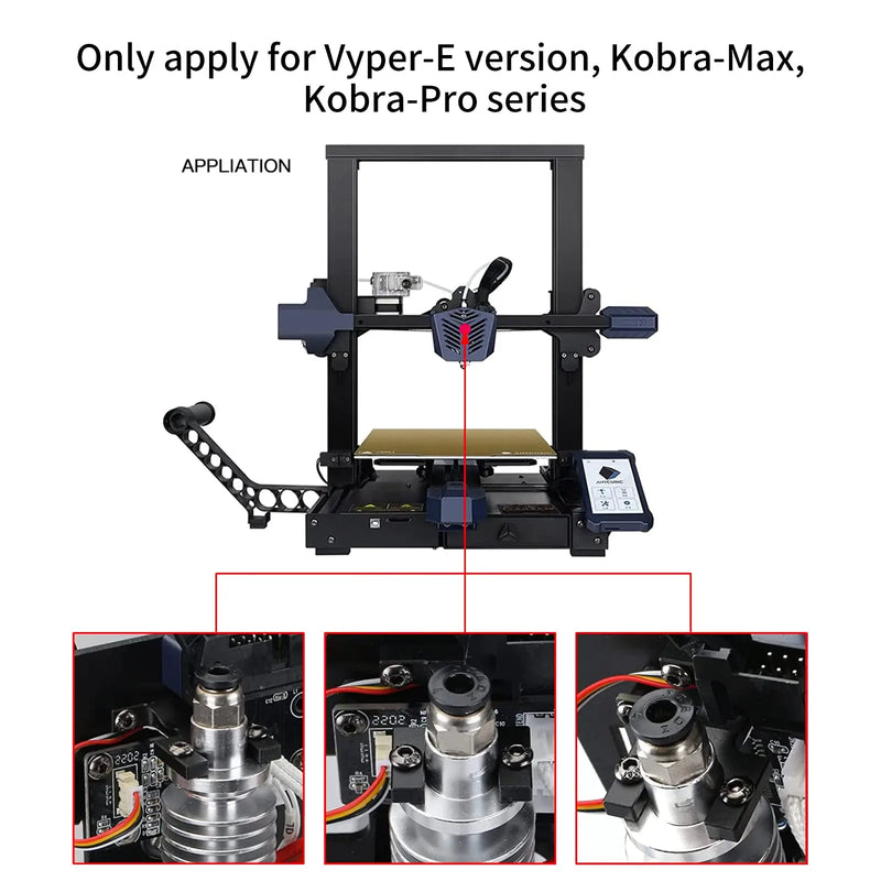 Toaiot Hotend Mounting Block Kit Strain Gauge Sensor Spare Parts Automatic Leveling for Anycubi Vyperr 3D Printer Parts Replace