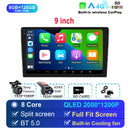 Android 14 For Univers Car Radio 2 Din Apple Carplay Automotive Multimedia Player GPS Android Auto IPS Screen RDS DSP Car Stereo