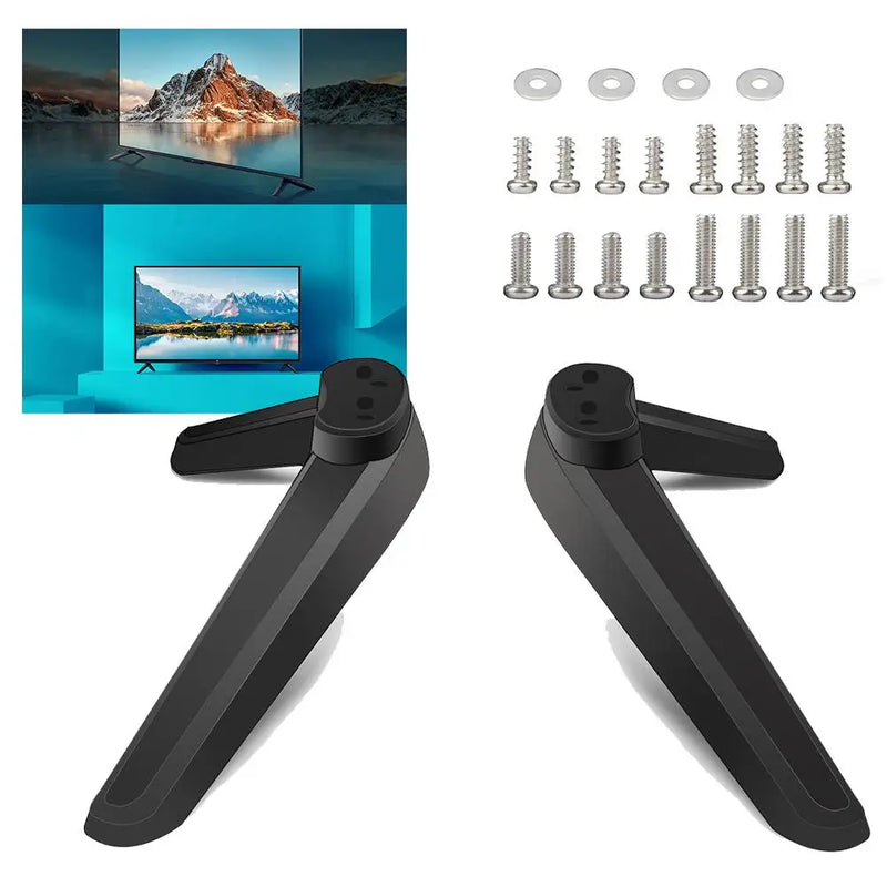 Universal TV Stand Table TV Stand Base Replacement TV Base Pedestal Feet TV Stand Mount Legs 17Mm-20Mm Easy To Use