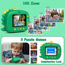 Kids Instant Camera, 2.4" HD 1080P Instant Camera with 32GB Card, Instant Print Camera for Kids 3-12