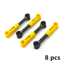 Building Blocks Technical Parts Moc Soft Hard Spring Shock Absorber Compatible Assembles Particles 76138 76537 61903 92693 57515