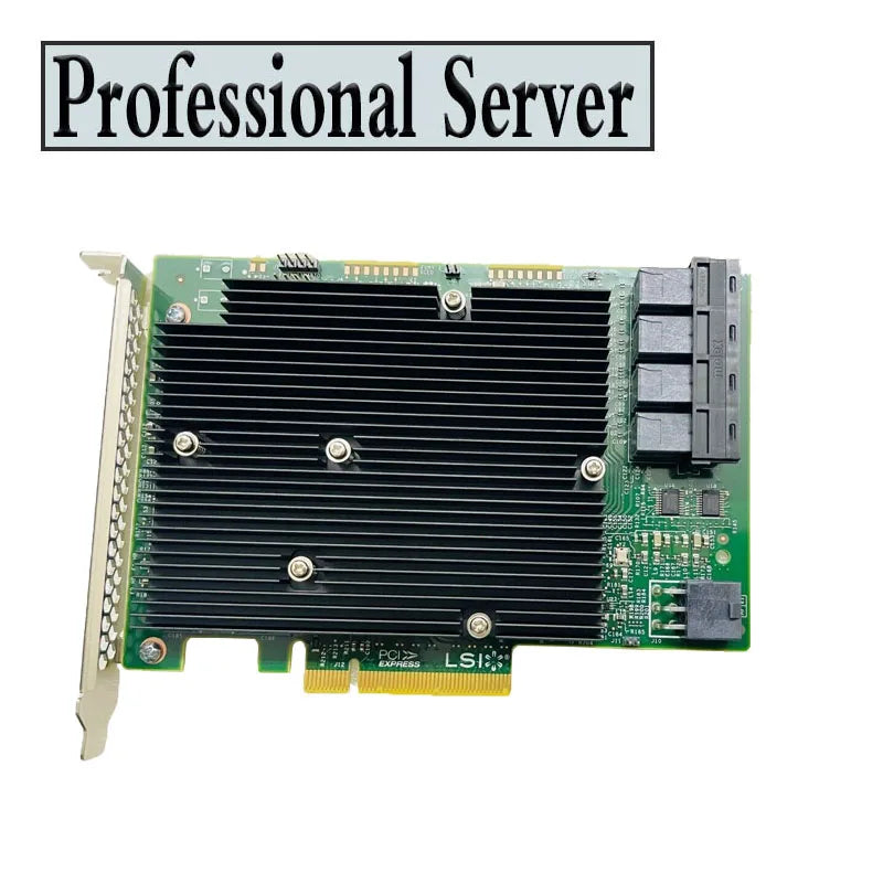 LSI SAS 9300-16i RAID Controller Card 12Gbps HBA BUS Adapter IT Mode SATA PCIe Expander Card For ZFS TrueNAS UNRAID