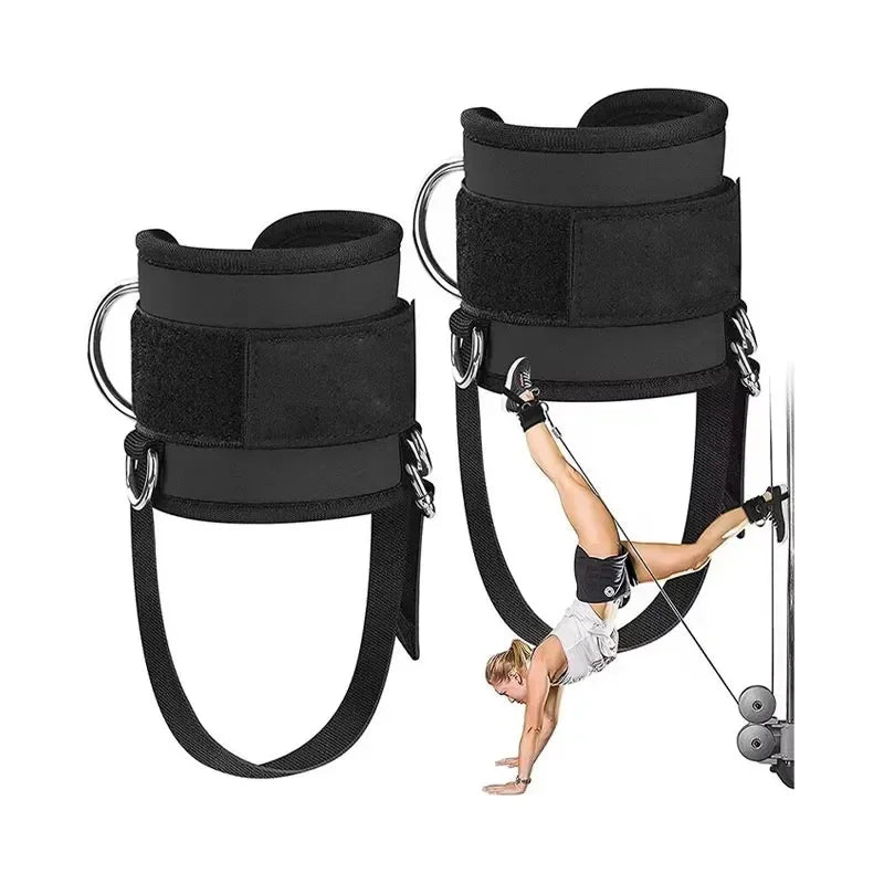 1Pc Padded Ankle Straps Ankle Straps for Cable Machines  Single/Double D-Ring Fitness Ankle Cuffs for Leg Extensions