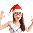 Adults Kids Christmas Hats Non-woven Fabric Santa Claus Xmas Beanies Cap Merry Christmas New Year Party Festival Decoration Gift