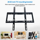 26-63inch Flat Panel TV Frame Adjustable TV Mount Monitor Holder with Level Low Profile Flat TV Wall Mount for LCD LED TV Screen