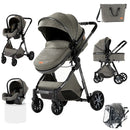 Baby Stroller 3 in 1 stroller lightweight strollers  Baby Carriage mutifunction strollers Baby newborn stroller mother kids