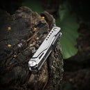 Multifunctional knife Outdoor tools Folding knife Pocket knife Camping equipment, scissors, bottle opener, window breaker
