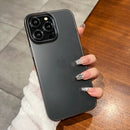 Ultra Thin Matte Translucent Phone Case for Apple iPhone 15 14 Plus 13 12 11 Pro Max Hard Plastic PC Clear Silky Skin Cover Capa