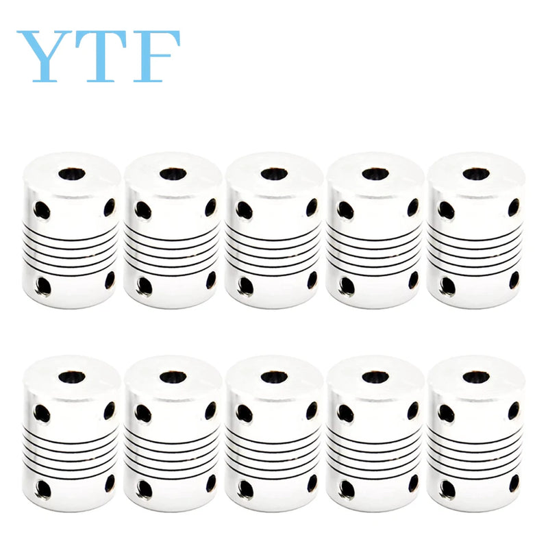 1-20pcs 3D Printer Part Stepper Motor 5x5x25mm 5X8x25mm  Flexible Coupler Shaft Couplings