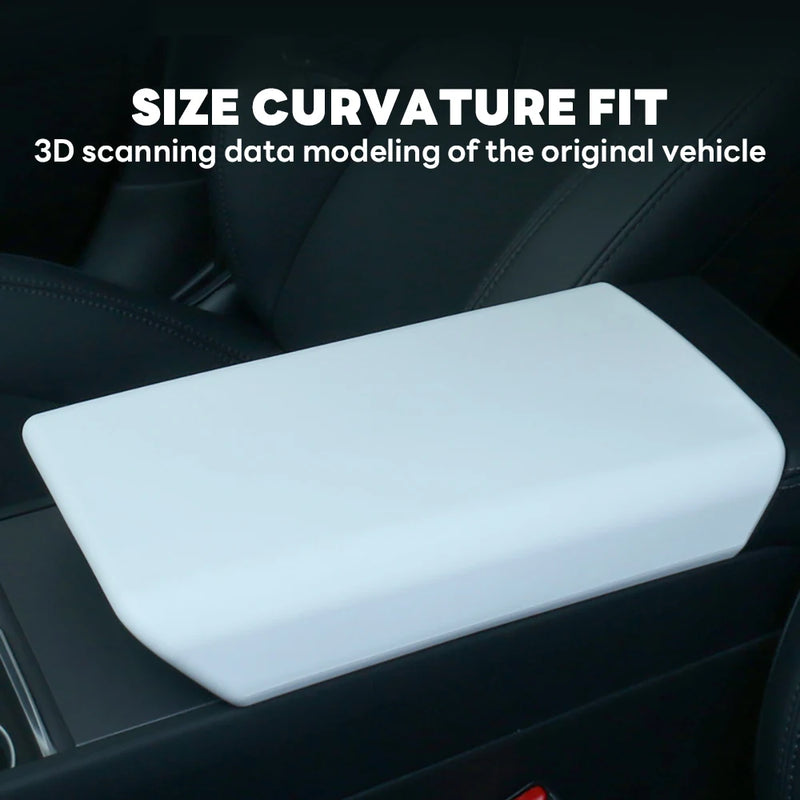 for Tesla Model 3 Highland 2024 TPE Soft Case Car Center Console Arm Rest Lid Auto Central Armrest Box Pad Cover Accessories