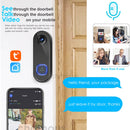 TUYA Video Doorbell Camera P2P WiFi Video Door Phone Intercom 1080P Two-Way Audio Smart Door Bell  Google Home Alexa Doorbell