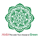 Mandala vinyl Wall Stickers Personalized Creative For Kids Room Living Room Home Decor Vinyl Sticker Mural yoga Wallpaper