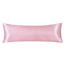 20x54 inch Couple Double Pillow Case Satin Pillow Cases Solid Color Long Lovers Wedding Pillowcases