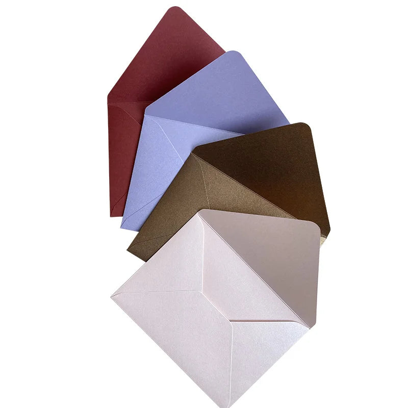 10pcs/lot 14X19CM Blank Envelope Pearl Paper Envelope for Wedding Party Invitation Greeting Cards Gift Envelopes Customized