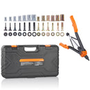 SucceBuy 14" 16" Rivet Nut Tool Rivnut Tool Kit with Metric and SAE Mandrels 70PCS/186PCS Rivet Nuts With Rugged Carrying Case