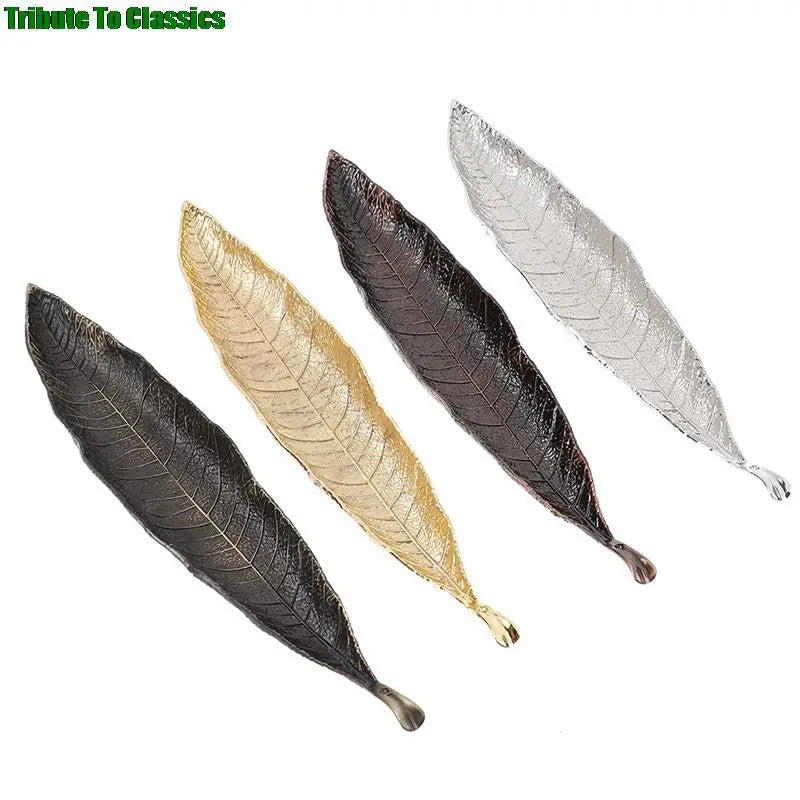 New Arrival 1PC Incense Holder Ash Catcher Long Leafs Censer Meditation Home Decor Accessories