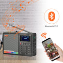 GTMEDIA D1 Portable Radio DAB+/FM+BT/Card/AUX Support BT\TF card digital player Support DAB174.92-239.20MHz FM 87.5-108MHz