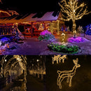 500 LED Outdoor Rope Lights, 28M/92ft Christmas Tube Lights Fairy String Lights for Christmas Tree Indoor Party Bedroom Garden