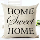 Throw Pillows Cover Case Letter Motto Home Love Cushion Cover Throw Pillows for Couch Cojines Decorativos Para Sofa Home Decor