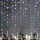 Gold 30th Happy Birthday Party Paper Banners Decorations Number 30 Year Old Circle Dots Twinkle Star Garlands Hanging Backdrops