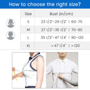 VELPEAU Shoulder Sling Brace for Rotator Cuff Break, Arm Injury and Fracture Arm Immobilizer Breathable and Soft for Sleeping