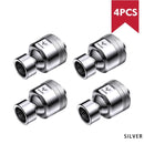 Bykski Granzon Fittings 4pcs/Lot , Adaptor G1/4 Rotary Connector Revolvable for PC Water Cooling System , GD-SK GD-X GD-90 GD-45