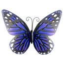 4pcs/set Metal Butterfly Wall Art Decoration 3D Wrought Iron Cutout Butterfly Mural Decorative Sculpture for Garden Fence Decors