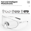 WEST BIKING Cycling Photochromic Men Sunglasses Women Bicycle Riding Outdoor Sports Bike Anti-fog Glasses Cycling Equipment