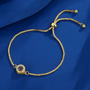 Titanium Steel Personality Picture Custom Fashion Men And Women Bracelet Christmas Couple Party Memories Series High-End Jewelry