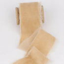 1m/roll Flocking Hand Teared Velvet Ribbon DIY Cake Gift Decoration Wedding Invitation Bracelet Flower Hand Teared Velvet Ribbon