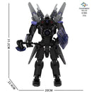 Skibidi Toilet Titan TV Man Speakerman Horror Game Bosses Camara Building Block Cartoon Doll Model Kids Birthday Halloween Gift