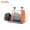 SucceBuy Electric Wire Stripping Machine 60W 1.5-25mm Visible Stripping Depth 6 Round 1 Flat Channels for Scrap Copper Recycling