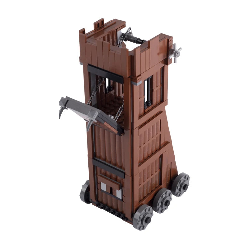 MOC City Series Building Blocks Figure Furniture House Kitchen Medieval Accessories DIY Bricks Set Christmas Toys for Kid Gifts