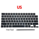 Laptop A2442 A2485 A2779 A2780 A2918 A2991 A2992 Keycaps Keys Key Cap set For Macbook Pro M1 M2 M3 14" 16" Keyboard Repair